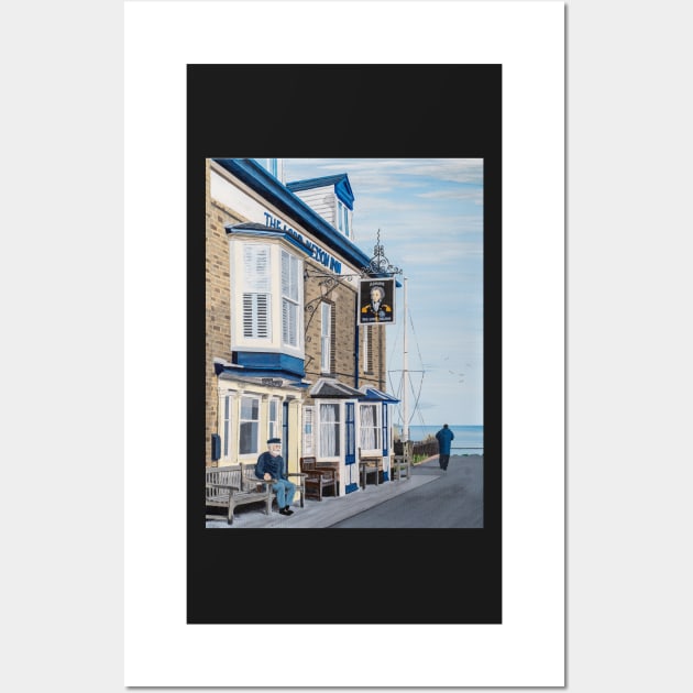 The Lord Nelson Southwold Painting Wall Art by TomCrittenden